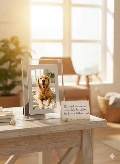 ✨ 7 İnç Dijital Anı Çerçevesi | Video & MP3 Oynatmalı IPS Ekran